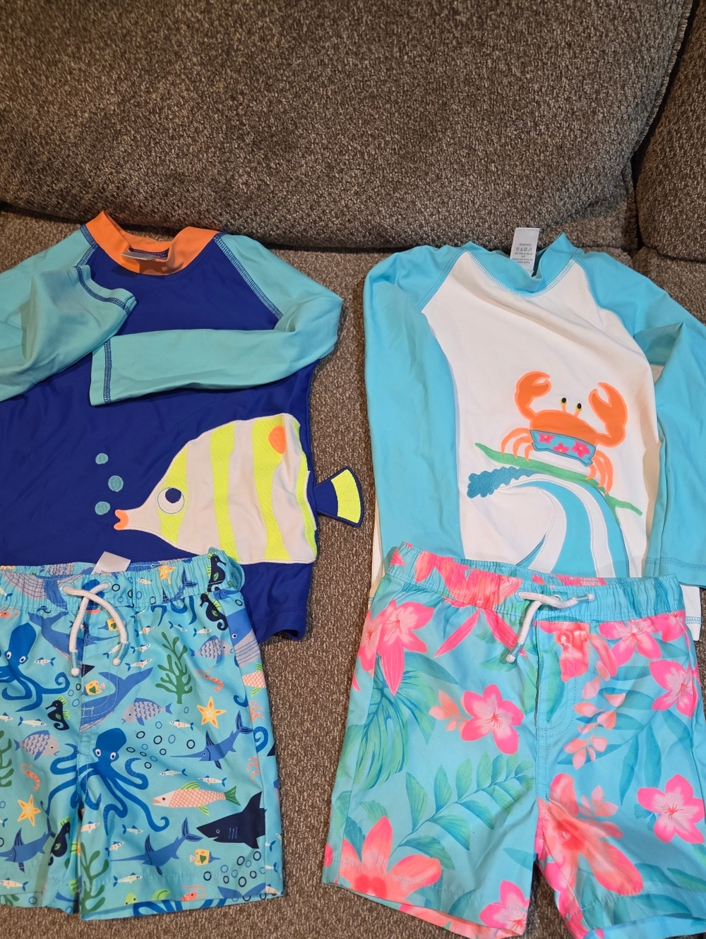 Gymboree Toddler Swim Boy Bundle